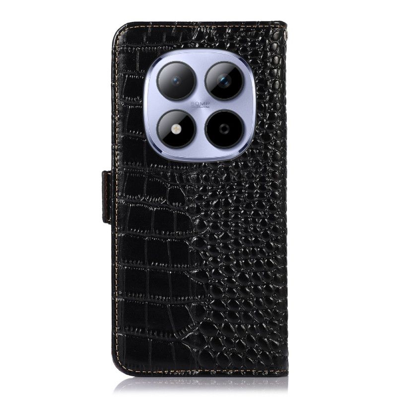 Kotelot Xiaomi Redmi Note 15 Pro Plus 5g Krokotiilinkuvioinen Nahka