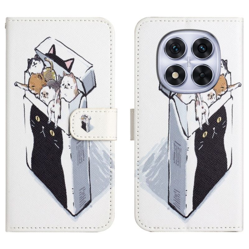 Kotelot Xiaomi Redmi Note 15 Pro Plus 5g Puhelinkuoret Kissat Laatikossa