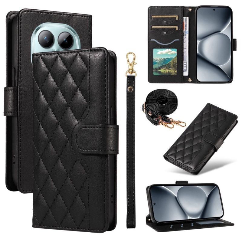 Kotelot Xiaomi Redmi Note 15 Pro Plus 5g Tikattu Hihnalla Ja Olkahihnalla