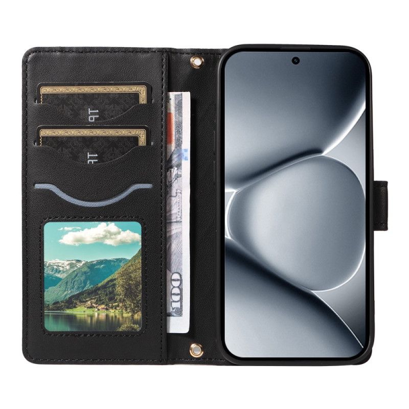 Kotelot Xiaomi Redmi Note 15 Pro Plus 5g Tikattu Hihnalla Ja Olkahihnalla