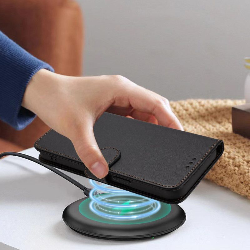 Kotelot Xiaomi Redmi Note 15 Pro Plus 5g Yksivärinen Nahkakuvio Hihna