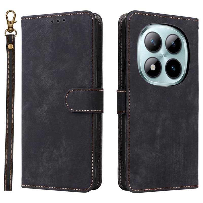 Kuoret Xiaomi Redmi Note 15 Pro Plus 5g Mokkanahkaefekti Hihnalla