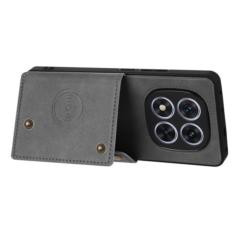 Kuori Xiaomi Redmi Note 15 Pro Plus 5g Korttipidikkeellä Ja Telineellä