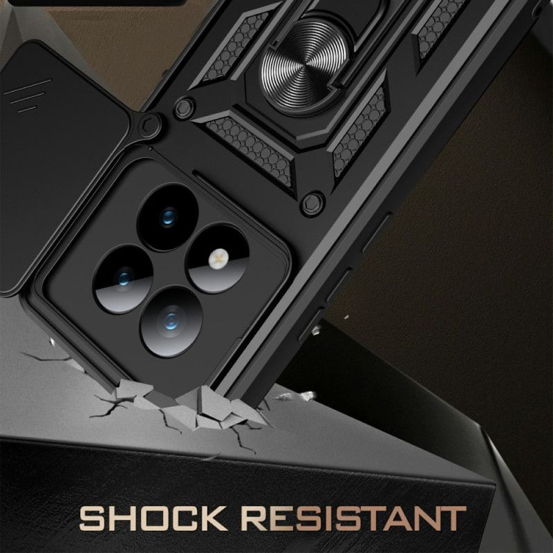 Kuori Xiaomi Redmi Note 15 Pro Plus 5g Liukuva Kameransuoja Ja Integroitu Jalusta