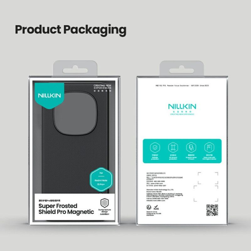 Kuori Xiaomi Redmi Note 15 Pro Plus 5g Nillkin Frosted Shield Pro