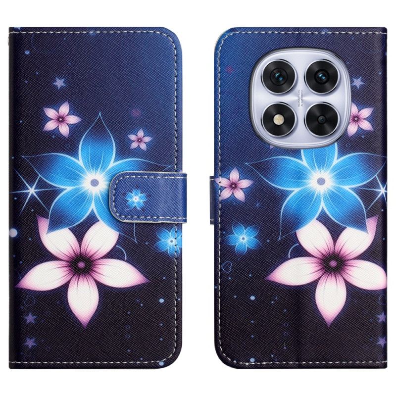 Nahkakotelo Xiaomi Redmi Note 15 Pro Plus 5g Kuun Kukat