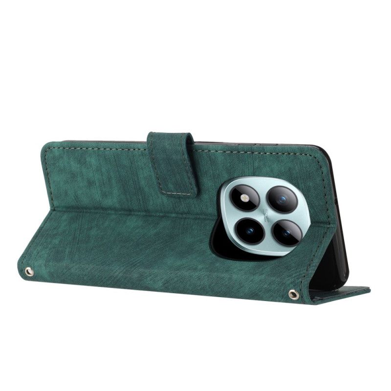 Nahkakotelo Xiaomi Redmi Note 15 Pro Plus 5g Retrokuvio