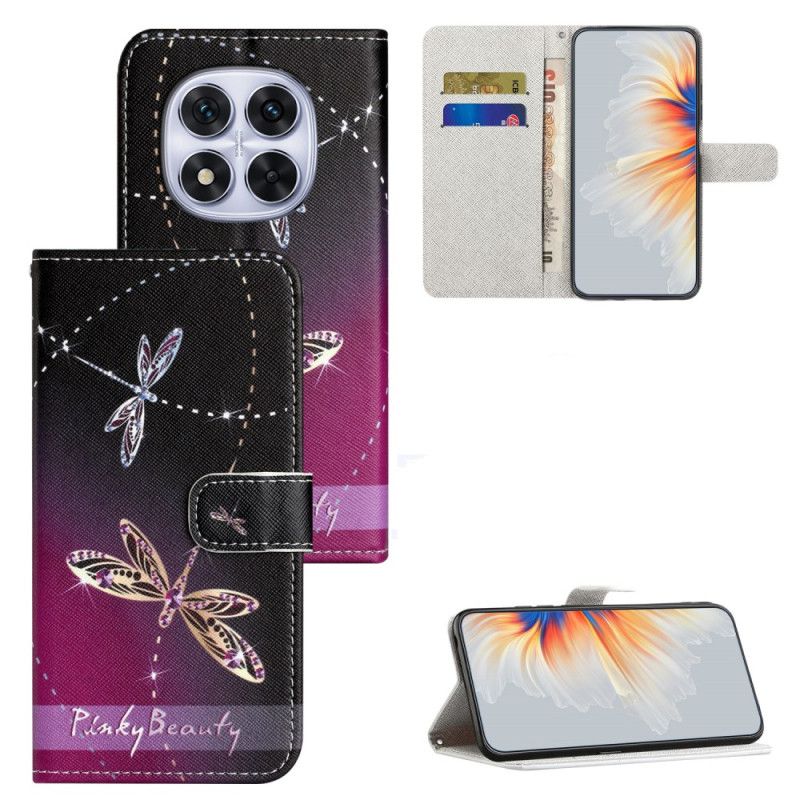 Nahkakotelo Xiaomi Redmi Note 15 Pro Plus 5g Sudenkorennot