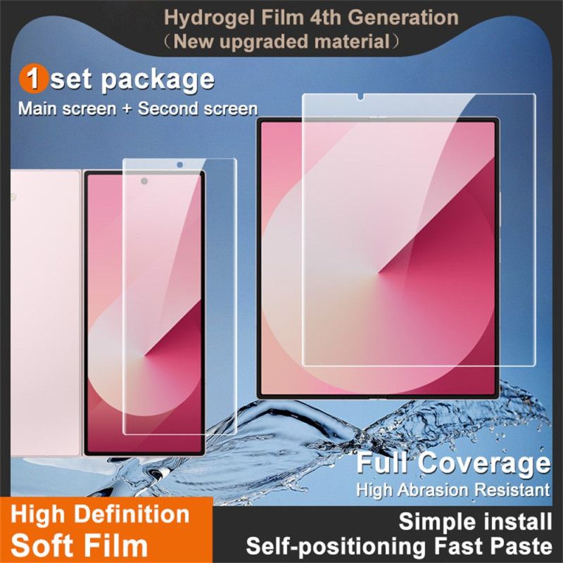 Imak Sisä- Ja Ulkokäyttöön Tarkoitetut Näytönsuojat Samsung Galaxy Z Foldille 7