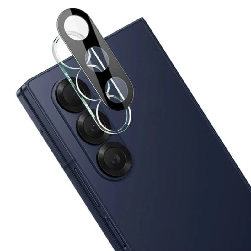 Karkaistusta Lasista Valmistettu Suojalinssi Samsung Galaxy Z Fold 7 (musta Versio)
