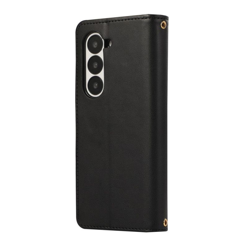 Kotelot Samsung Galaxy Z Fold 7 Tikattu Hihnalla Suojakuori