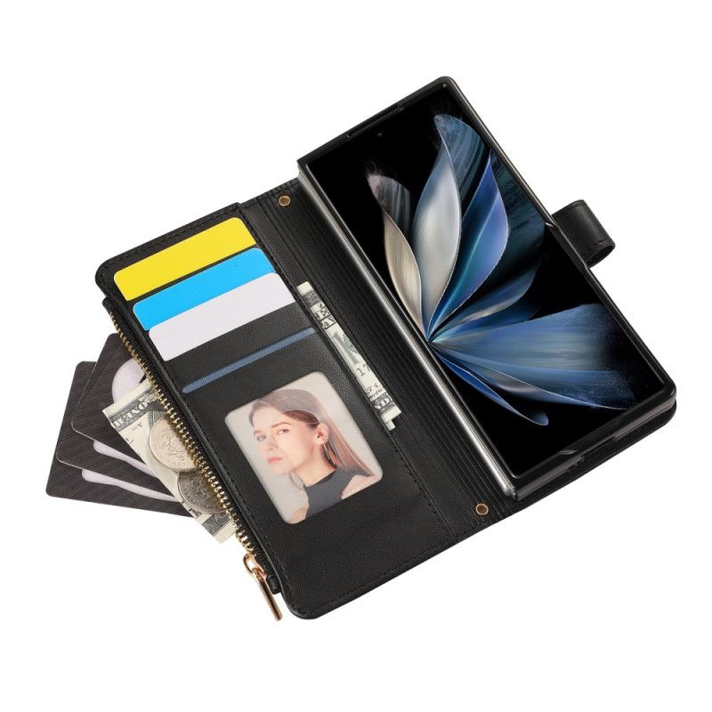 Kotelot Samsung Galaxy Z Fold 7 Tikattu Hihnalla Suojakuori