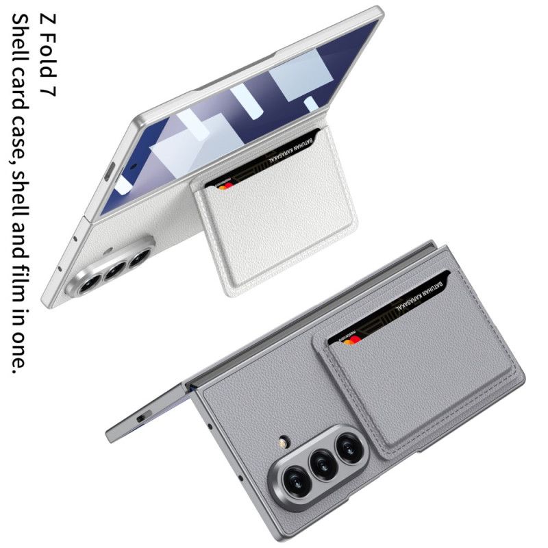 Kuori Samsung Galaxy Z Fold 7 Gkk-korttikotelo Ja -teline