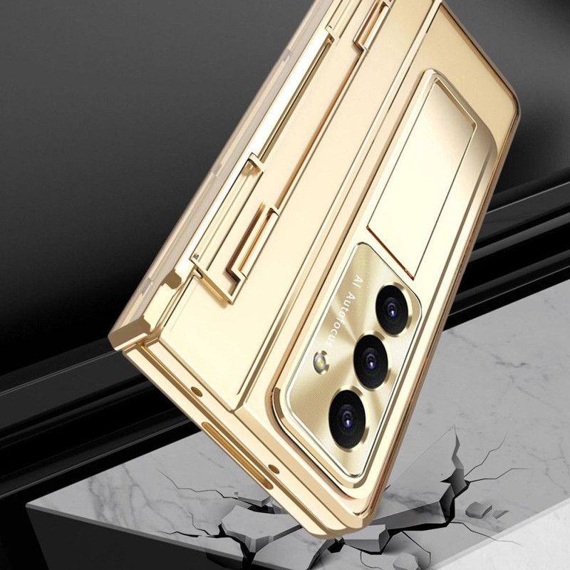 Kuori Samsung Galaxy Z Fold 7 Jalusta Ja Näytönsuoja