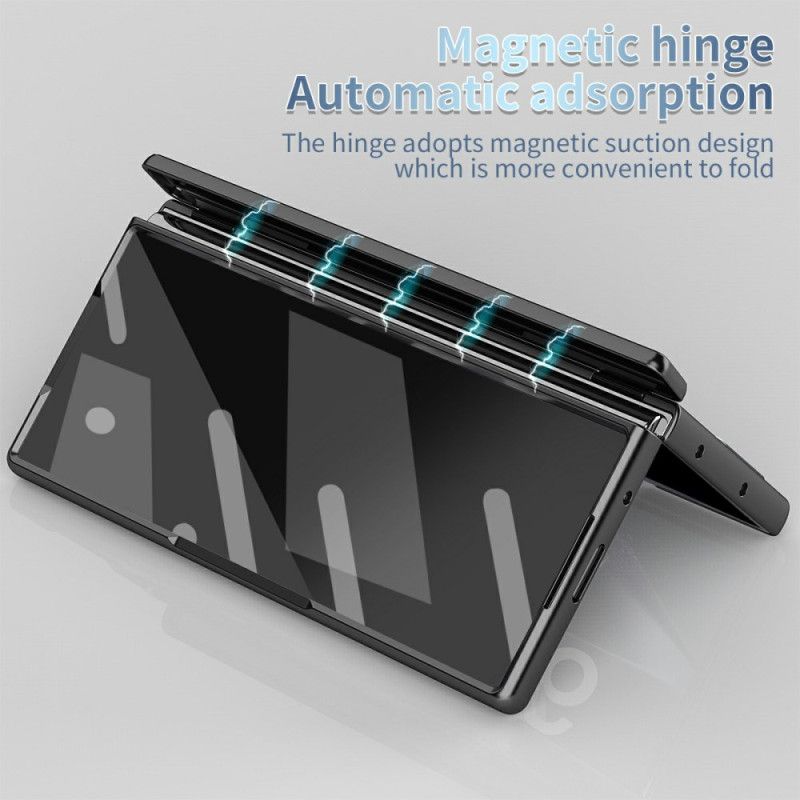 Kuori Samsung Galaxy Z Fold 7 Karkaistusta Lasista Valmistettu Näytönsuoja Ja Kynän Pidike