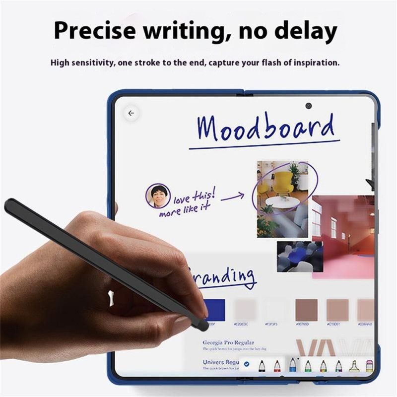 Kuori Samsung Galaxy Z Fold 7 Karkaistusta Lasista Valmistettu Suoja Ja Kynäteline Suojakuori