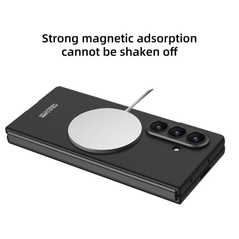 Kuori Samsung Galaxy Z Fold 7 Magneettinen Karkaistulla Lasisella Näytönsuojalla