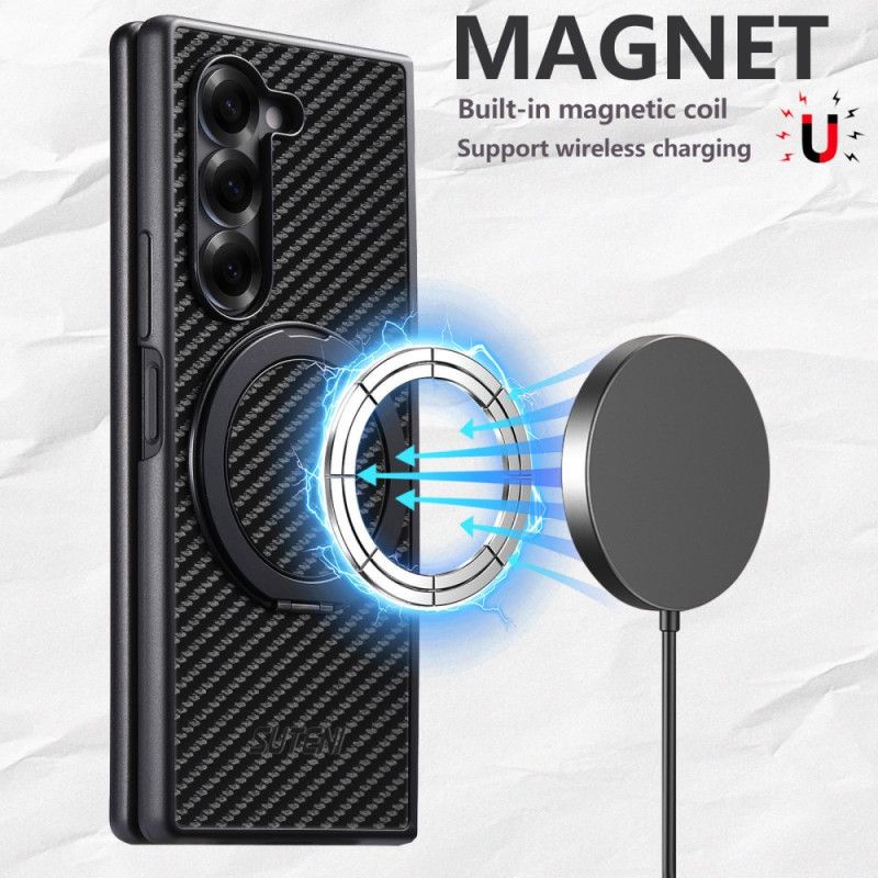 Kuori Samsung Galaxy Z Fold 7 Magneettisaranat Suteni-rengaspidikkeellä Suojakuori
