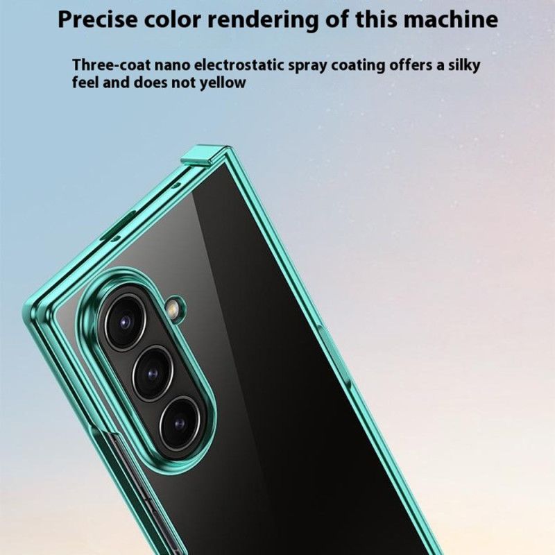 Kuori Samsung Galaxy Z Fold 7 Metalliefektinen Saranamuotoilu