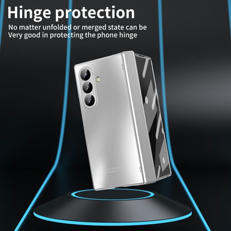 Kuori Samsung Galaxy Z Fold 7 Metallinhohtoinen Näytönsuoja