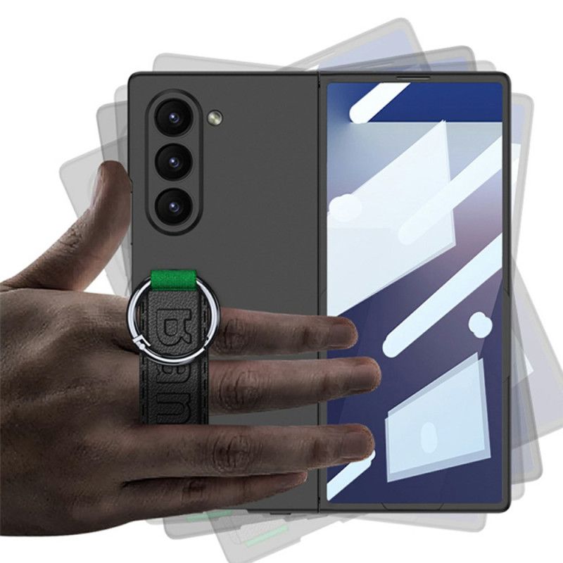 Kuori Samsung Galaxy Z Fold 7 Sormus Ja Hihna Suojakuori