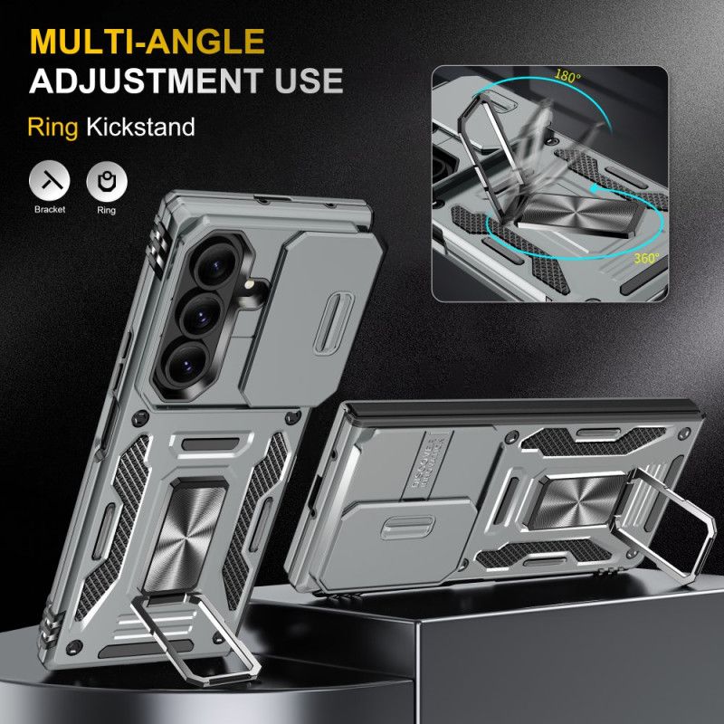 Puhelinkuoret Samsung Galaxy Z Fold 7 Erittäin Kestävä Linssin Tuki Ja Suoja