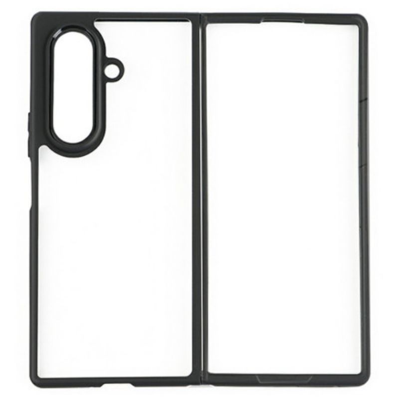 Puhelinkuoret Samsung Galaxy Z Fold 7 Iskunkestävä Läpinäkyvällä Takaosalla