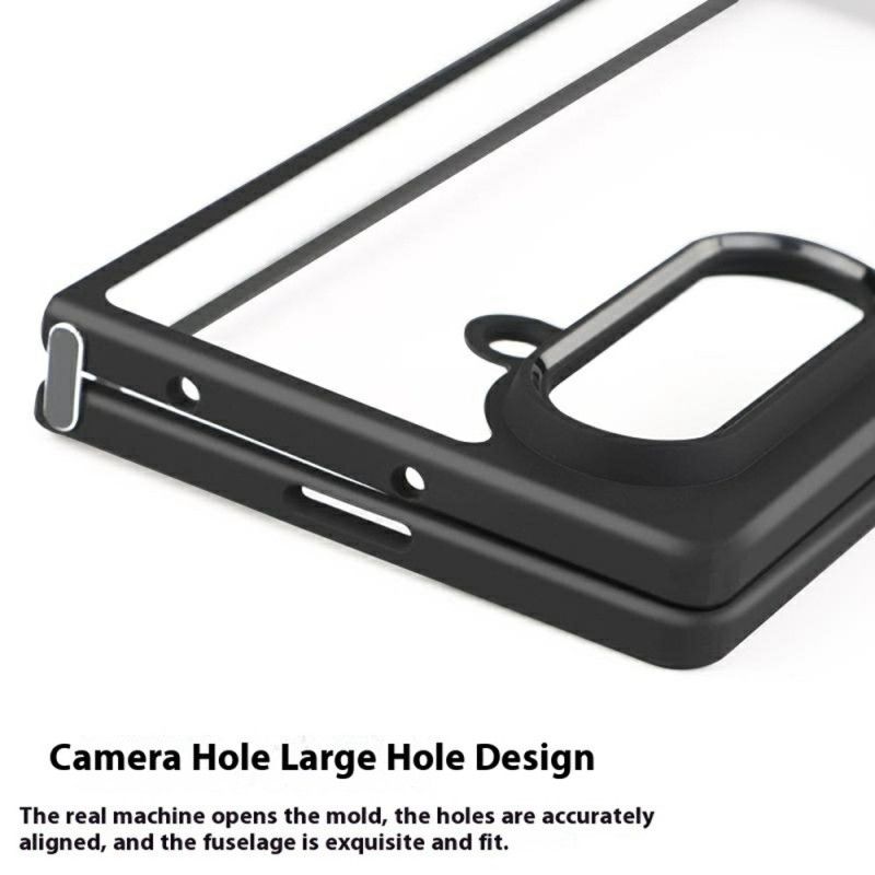 Puhelinkuoret Samsung Galaxy Z Fold 7 Iskunkestävä Läpinäkyvällä Takaosalla