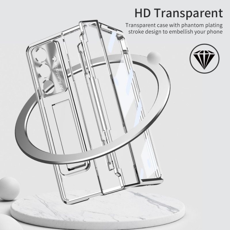 Puhelinkuoret Samsung Galaxy Z Fold 7 Magsafe-yhteensopiva Jalustan Ja Näytönsuojan Kanssa