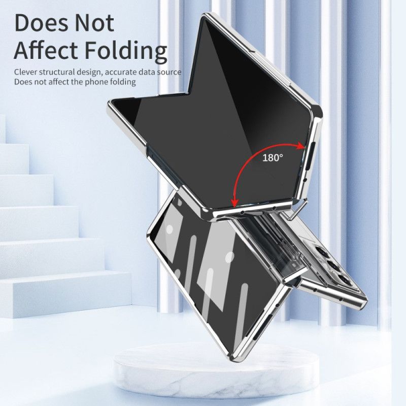 Puhelinkuoret Samsung Galaxy Z Fold 7 Magsafe-yhteensopiva Jalustan Ja Näytönsuojan Kanssa