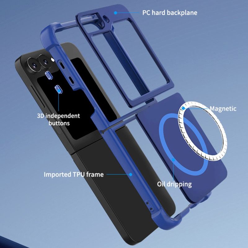 Case Samsung Galaxy Z Flip 7 Fe Puhelinkuoret Magsafe-yhteensopiva Vahvistettu