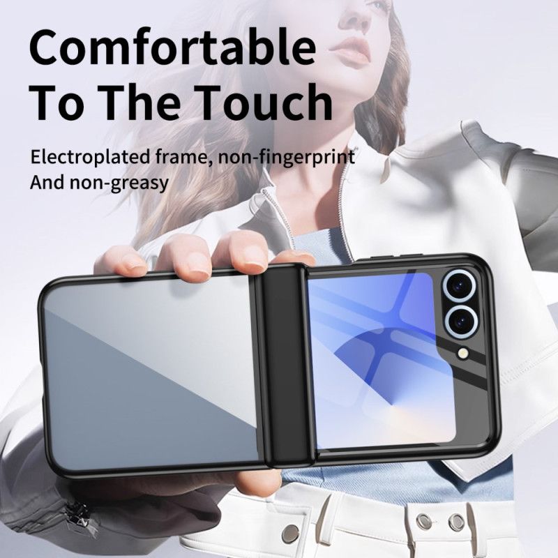 Case Samsung Galaxy Z Flip 7 Fe Puhelinkuoret Metallinhohtoinen Efekti
