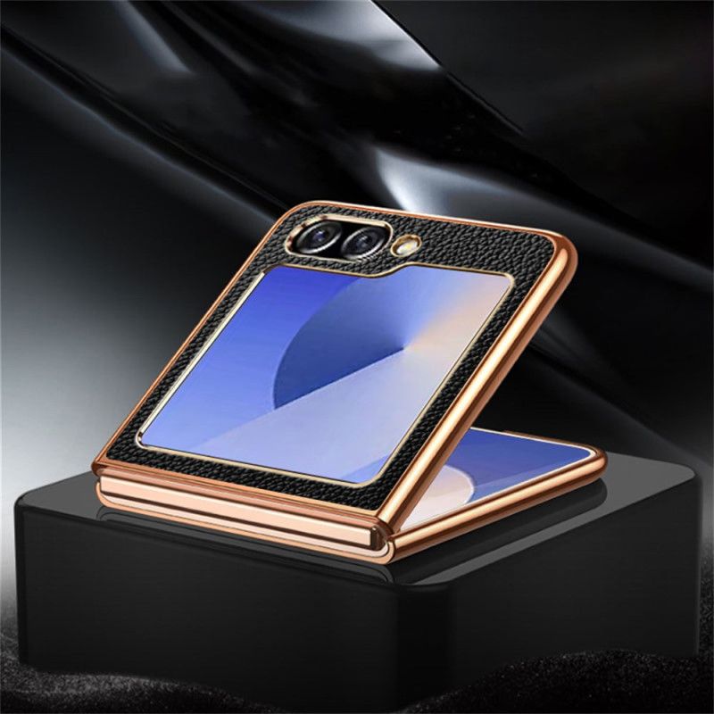 Kuori Samsung Galaxy Z Flip 7 Fe Aitoa Nahkaa