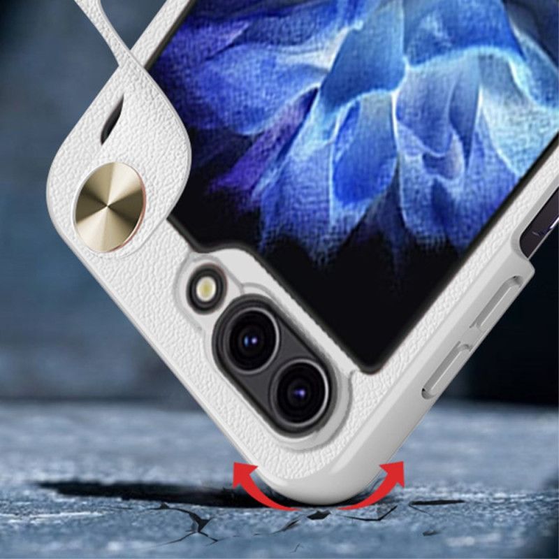 Kuori Samsung Galaxy Z Flip 7 Fe Erittäin Ohut Gkk-nahkahihna Suojakuori