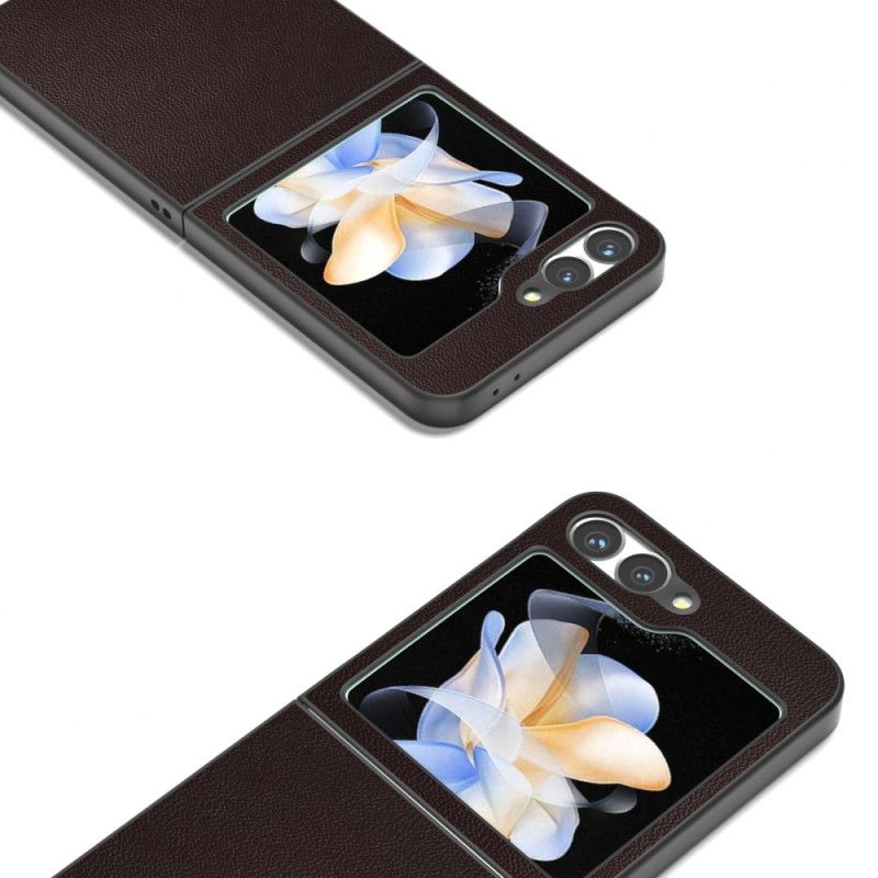 Kuori Samsung Galaxy Z Flip 7 Fe Hienovarainen Nahka Suojakuori