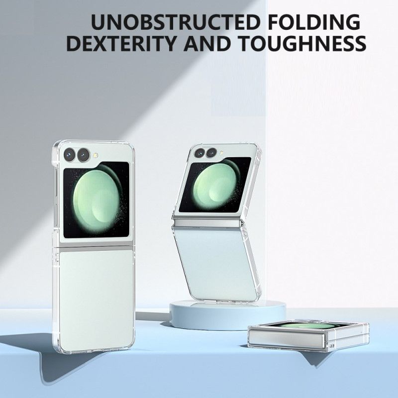 Kuori Samsung Galaxy Z Flip 7 Fe Jäykkä Läpinäkyvä