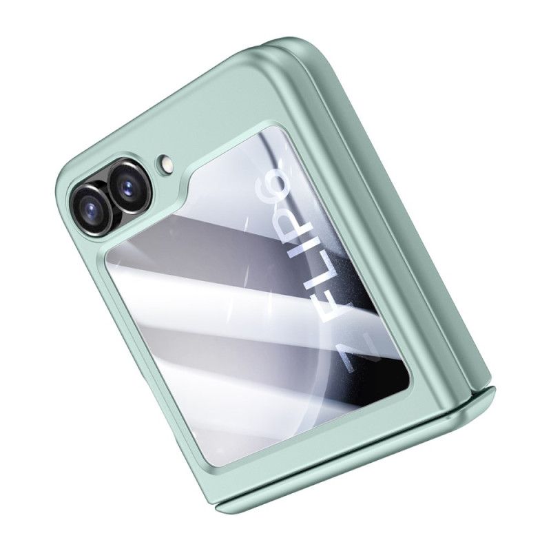 Kuori Samsung Galaxy Z Flip 7 Fe Karkaistusta Lasista Valmistettu Saranasuoja Ja Näytönsuoja