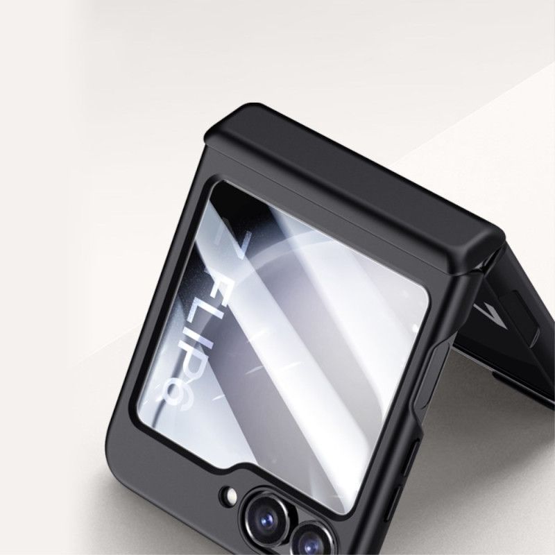 Kuori Samsung Galaxy Z Flip 7 Fe Karkaistusta Lasista Valmistettu Saranasuoja Ja Näytönsuoja