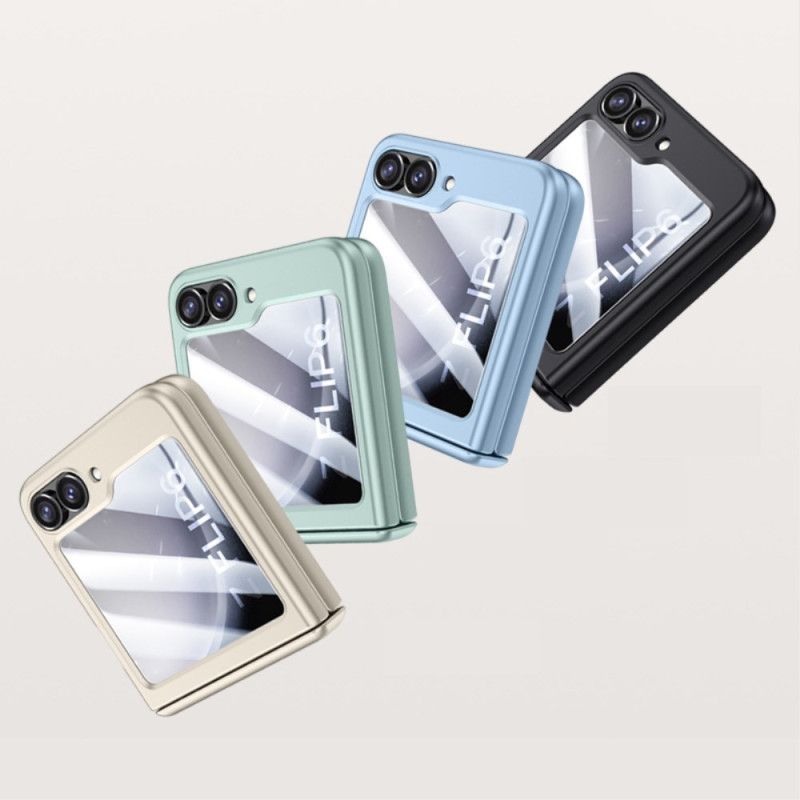 Kuori Samsung Galaxy Z Flip 7 Fe Karkaistusta Lasista Valmistettu Saranasuoja Ja Näytönsuoja
