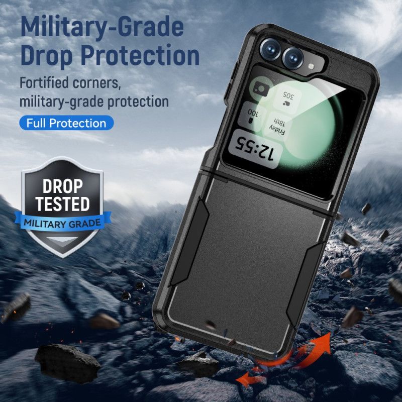 Kuori Samsung Galaxy Z Flip 7 Fe Kestävä Metalliefekti