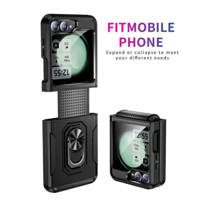 Kuori Samsung Galaxy Z Flip 7 Fe Kestävä Sormuspidikkeellä