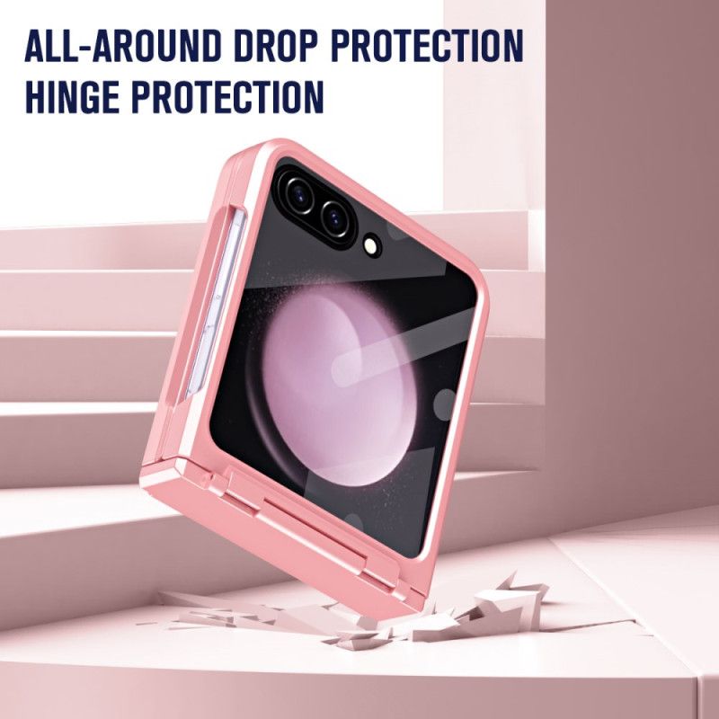 Kuori Samsung Galaxy Z Flip 7 Fe Klassinen Karkaistusta Lasista Valmistettu Näytönsuoja Suojakuori