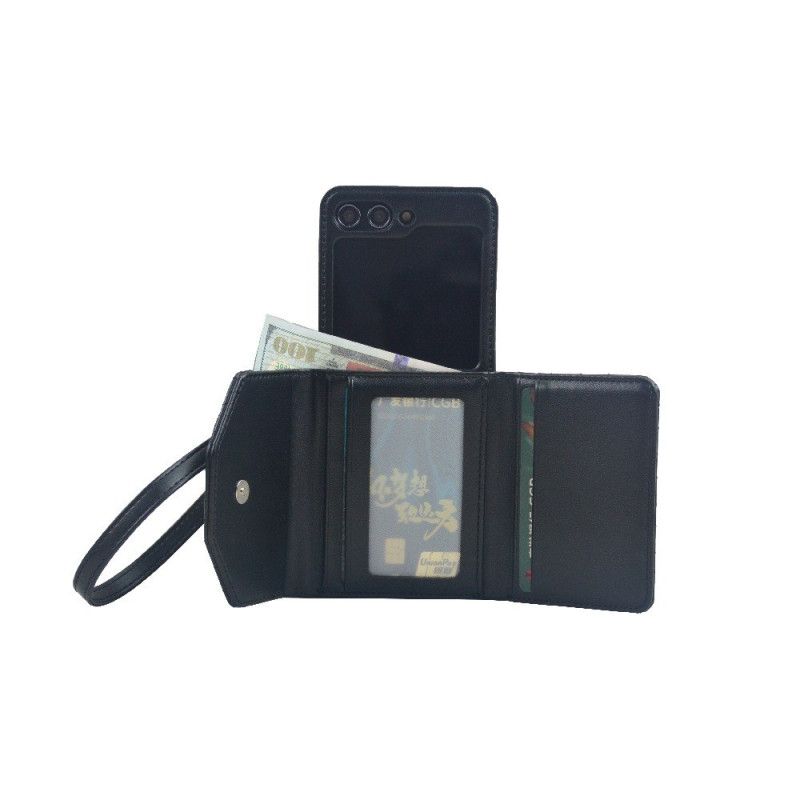 Kuori Samsung Galaxy Z Flip 7 Fe Korttikotelo Ja Hihna