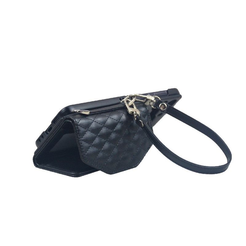 Kuori Samsung Galaxy Z Flip 7 Fe Korttikotelo Ja Hihna