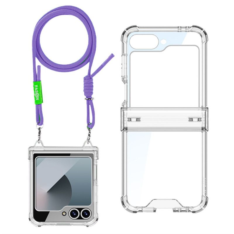 Kuori Samsung Galaxy Z Flip 7 Fe Läpinäkyvä Suojakuori