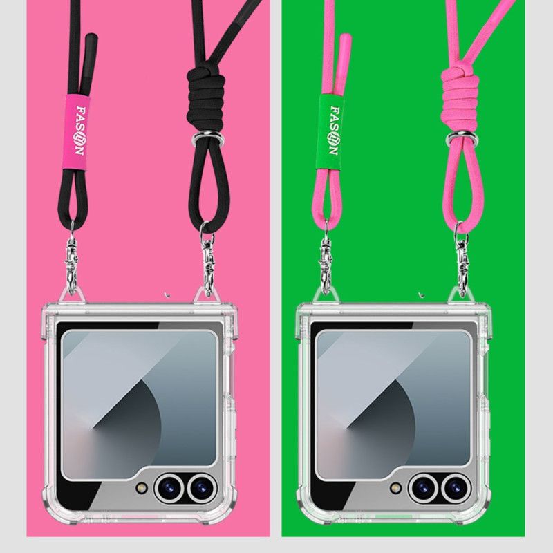 Kuori Samsung Galaxy Z Flip 7 Fe Läpinäkyvä Suojakuori