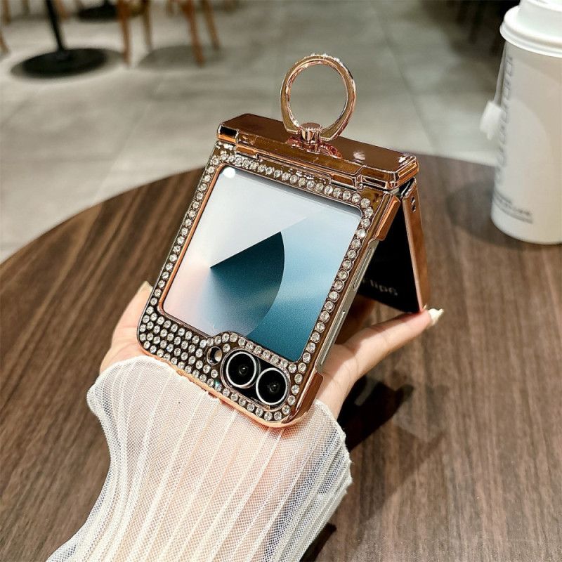 Kuori Samsung Galaxy Z Flip 7 Fe Leopardikuvio Suojakuori