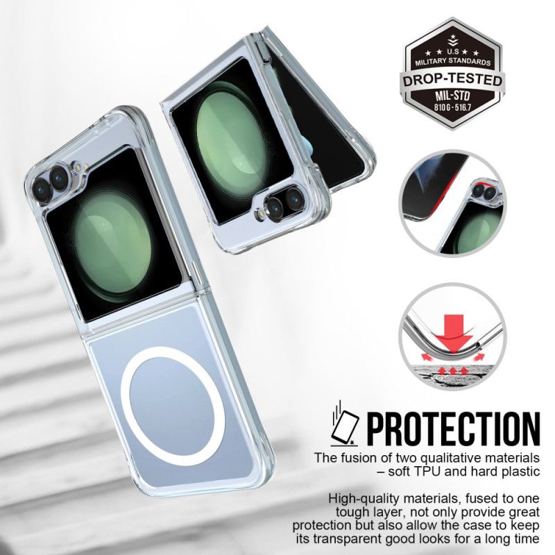 Kuori Samsung Galaxy Z Flip 7 Fe Magneettinen Kirkas Kuvio