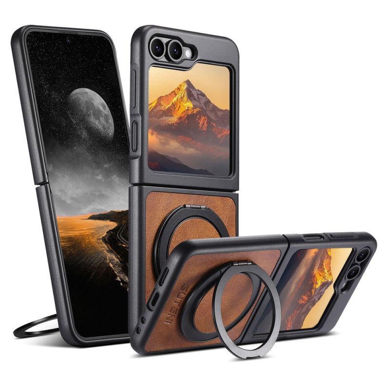 Kuori Samsung Galaxy Z Flip 7 Fe Magsafe-yhteensopiva Suteni-sormuspidikkeen Kanssa Suojakuori