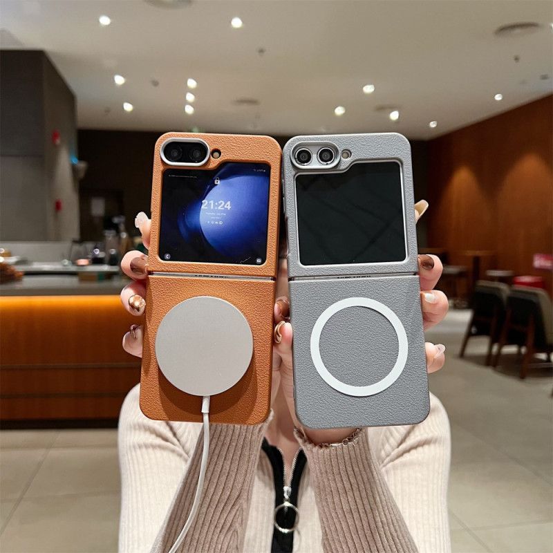 Kuori Samsung Galaxy Z Flip 7 Fe Nahkakuvio Suojakuori